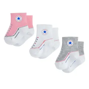 Chaussettes bébé Converse CHN Striated QTR (x3) image-0