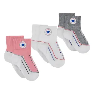 Calcetines bebé Converse CHN Striated QTR (x3) image-1