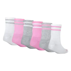 Chaussettes enfant Converse CHN Basic Wordmark Crew (x6) image-1