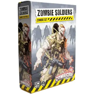Set of 6 figurines Cool Mini Or Not Zombicide : Zombies Soldiers image-3