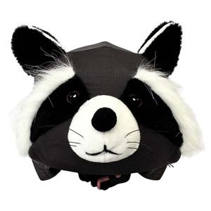 Czapka na kask rowerowy z szopem Coolcasc