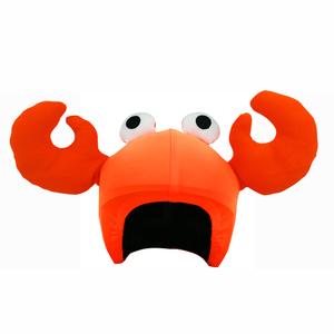 Capa para capacete de bicicleta infantil Coolcasc Animals Crab