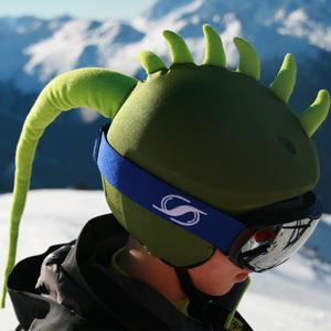 Child bike helmet cover Coolcasc Animals Iguana image-2