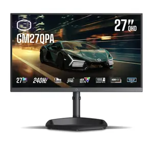Écran PC QHD/240Hz/IPS/1ms/HP/Pivot/Adapt Sync Cooler Master GM27QPA