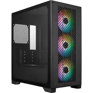 Mini tower micro PC case with glass panels Cooler Master ATX Elite 301