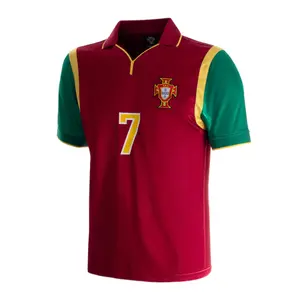 Portugal Home Jersey 1998/99 Retro image-0