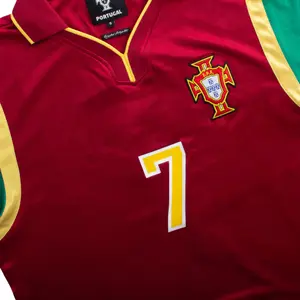 Portugal Home Jersey 1998/99 Retro image-2