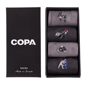 Pack de 4 pares de Calcetines de fútbol Copa image-5