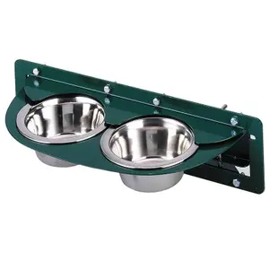 Rotating parrot feeder 2 compartments. Copele image-0