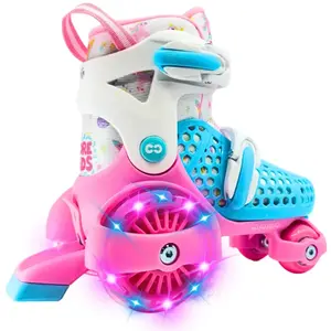 Adjustable kids' quad roller skates Core Newbie image-1
