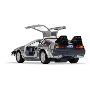 Back to the Future Vehicle Collectible Figure Corgi DeLorean and Doc Brown image-3