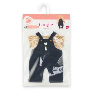 T-shirt and dungarees for doll Corolle 30 cm image-3