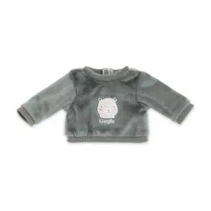 Teddy bear sweatshirt for doll Corolle image-0
