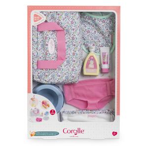 Floral changing accessories set for doll Corolle image-4