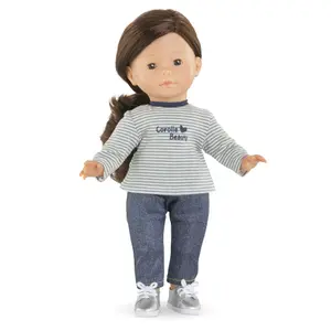 T-shirt rayé manches longues pour poupée Corolle image-2