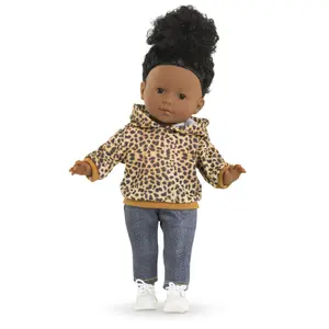 Leopard hoodie for doll Corolle image-1