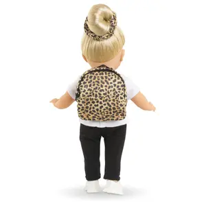 Leoparden-Rucksack für Puppe Corolle image-2