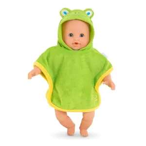 Badeumhang Frosch für Puppe Corolle image-1