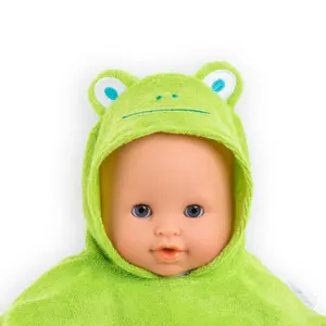 Badeumhang Frosch für Puppe Corolle image-3