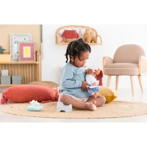 Pot et lingette pour poupon Corolle image-3