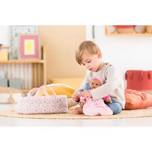 Flowery baby sleeping bag Corolle image-3