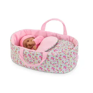 Flowered crib for baby Corolle image-1