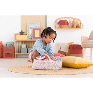 Flowered crib for baby Corolle image-5