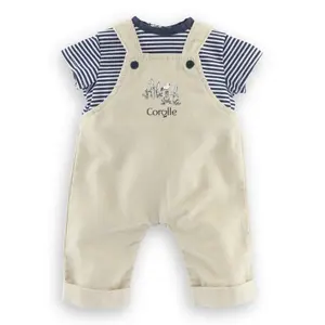 T-shirt and dungarees bords de loire for baby Corolle image-1