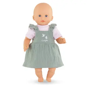 Ruffled dress and bord de loire t-shirt for baby Corolle image-2