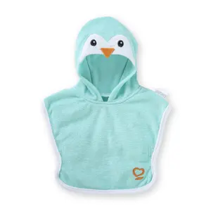 Ropa para muñeca, capa de baño pingüino para muñeco. Corolle 30 cm