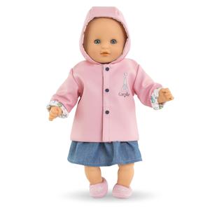Oblékněte panenku oboustranným ciré víkend v Paříži pro panenka Corolle 36 cm image-2