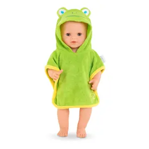 Badeumhang Frosch für Puppe Corolle image-1