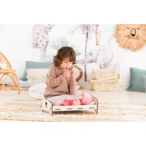 Wooden doll bed Corolle image-1