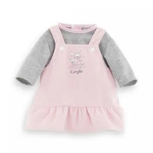 Kleid und T-Shirt "bords de loire" für Puppen Corolle