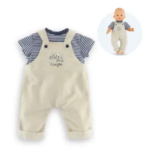 T-shirt and dungarees bords de loire for baby Corolle image-0