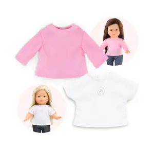 2 t-shirts voor ma poppen Corolle image-4