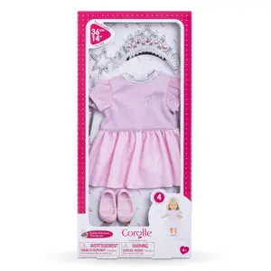Coffret princesse et accessoires pour poupée Corolle image-4