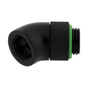 Pack of 2 fittings for 45° rotating liquid cooling system black Corsair Hydro X Series XF image-2