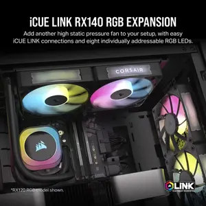 Watercooling 420 RX RGB AIO Corsair iCUE Link Titan image-3