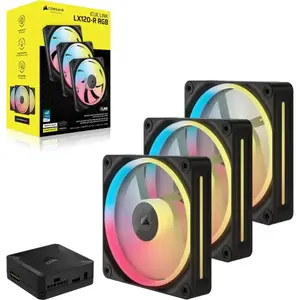 Ventilateur Boîtier PC Corsair iCUE Link LX120R RGB (x3) image-0