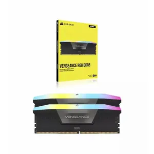 Mémoire RAM PC Corsair VENGEANCE RGB DDR5 5600 32G (2X16G) NOIR