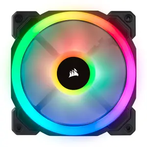 Ventilateur Boîtier PC Corsair LL120 Pro LED RGB 120mm Pack de 3 image-1