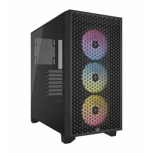 Boîtier PC verre trempé Corsair 3000d RGB Airflow Mid-tower image-1