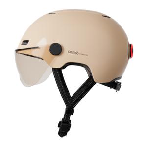 fusion-shiny-sand-fahrradhelm-cosmo-connected-fusion-avec-lumiere-cosmo-ride-telecommande-glanzender-sand-tu