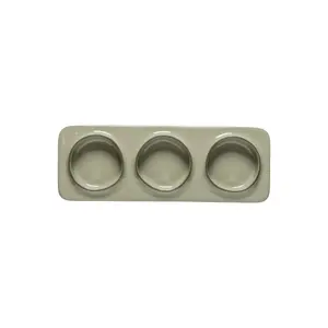 Prostokątny talerz z 3 sekcjami Costa Nova (x6)