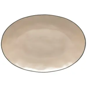 Plat ovale Costa Nova Stacked Organic image-0