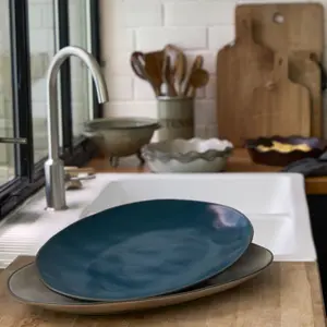 Plat ovale Costa Nova Stacked Organic image-1