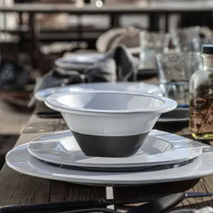 Soup and cereal bowl Costa Nova Plano (x6) image-2