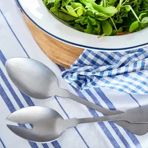 Salad servers Costa Nova Saga image-1
