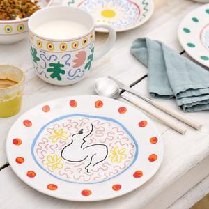 Assiette à salade et dessert Costa Nova Lady (x6) image-1